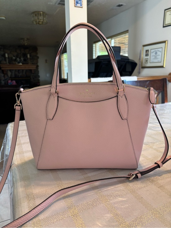kate spade Handbags - Kate Spade Monica Satchel in light pink